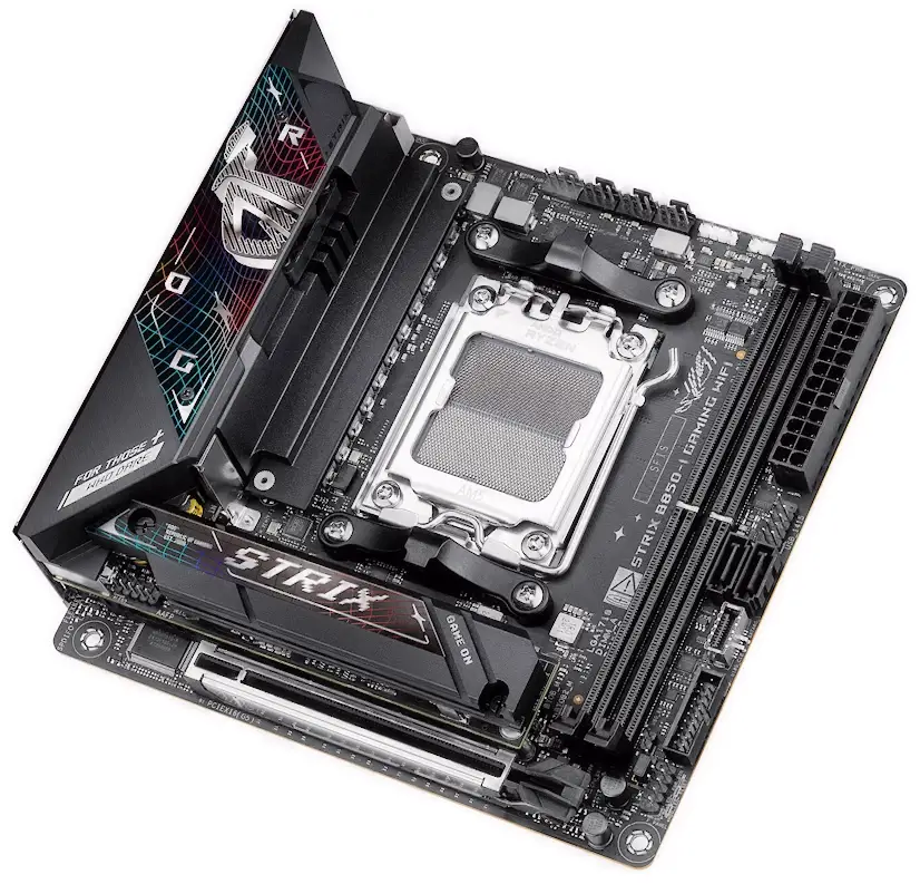 Montaje ASUS ROG STRIX B850-I GAMING WIFI Hortaleza Informático Hortaleza - Montaje ASUS ROG STRIX B850-I GAMING WIFI Hortaleza